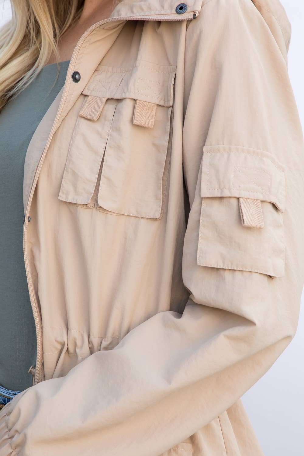 Anorak Hooded Windbreaker