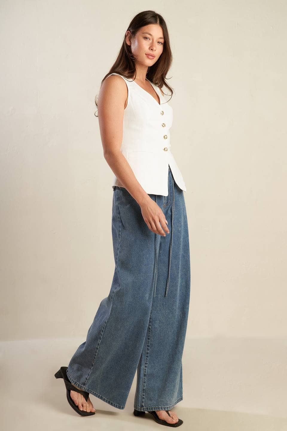 Cece Woven Vest
