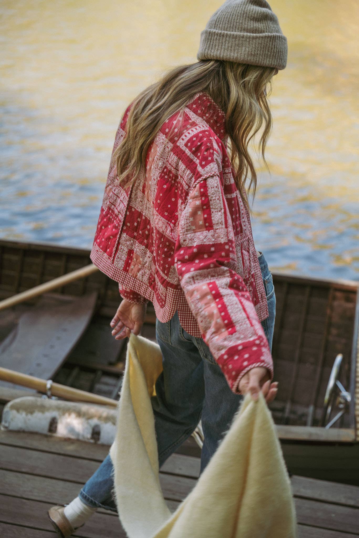 Bandana Patchwork Quilted Jacket