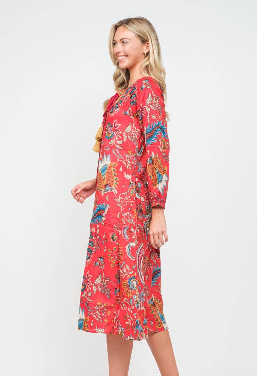 Caren Printed Dress