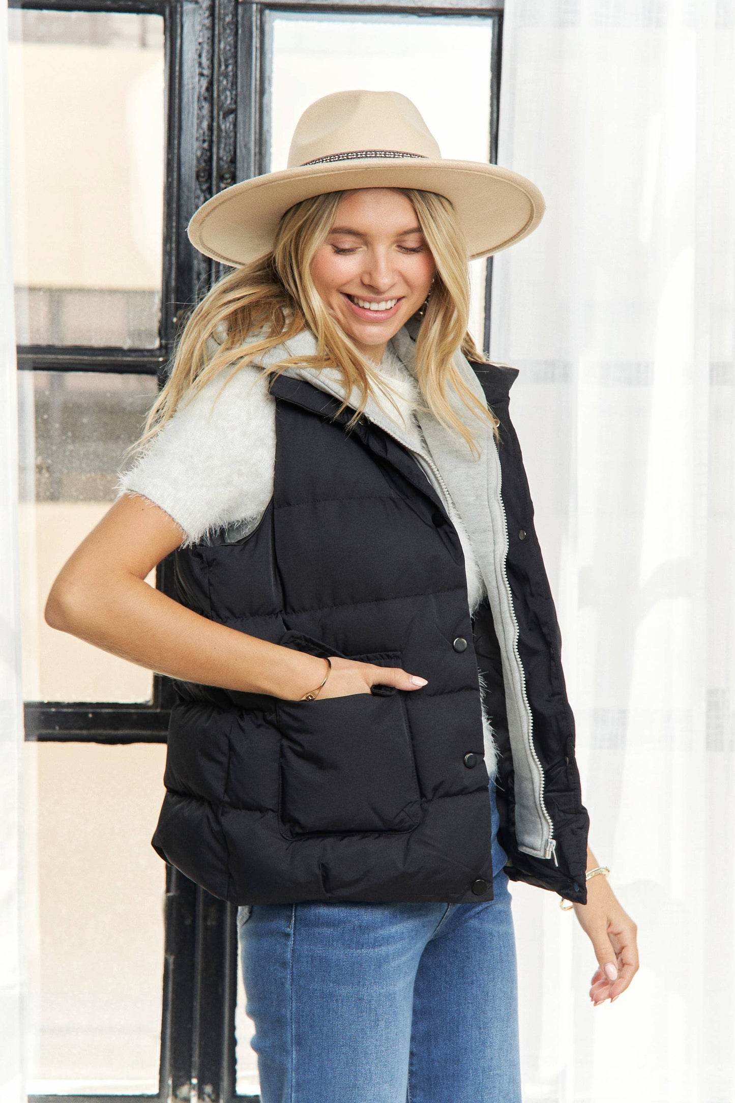 Coco Hooded Vest
