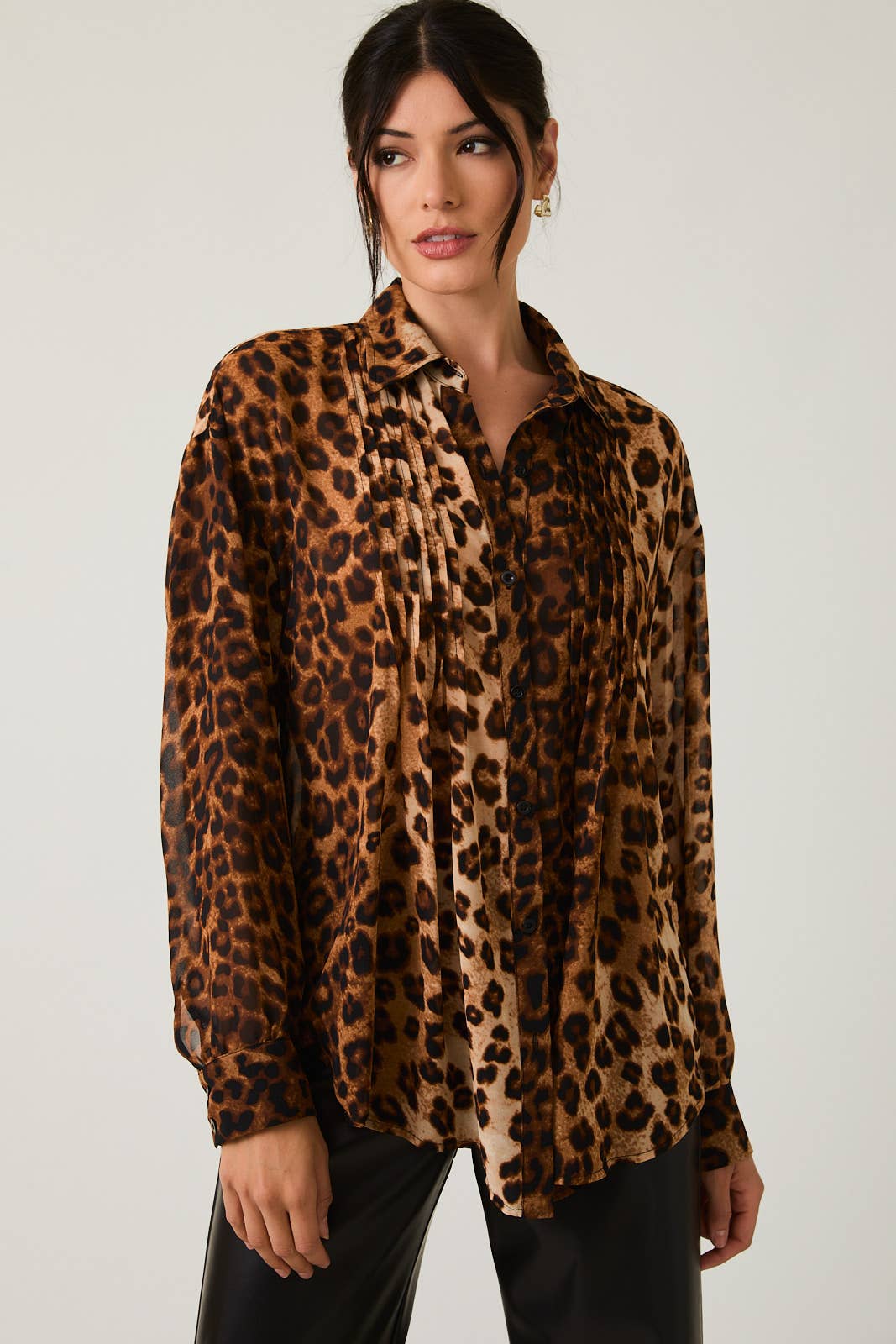 Leopard Blouse