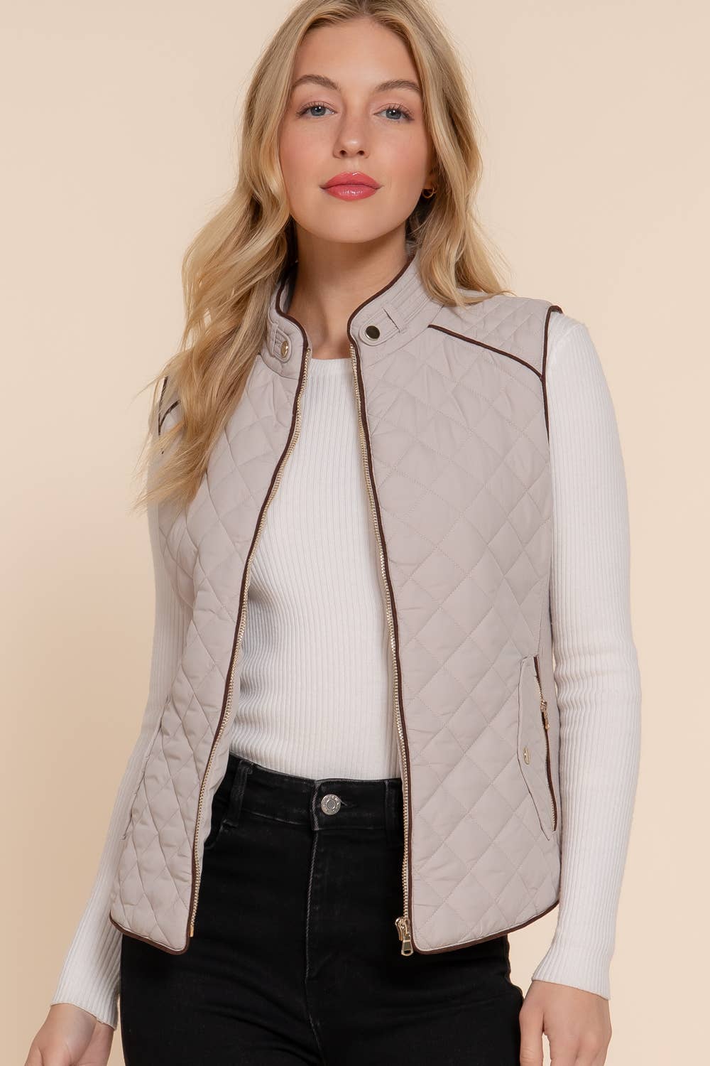 Laura Quilted Vest