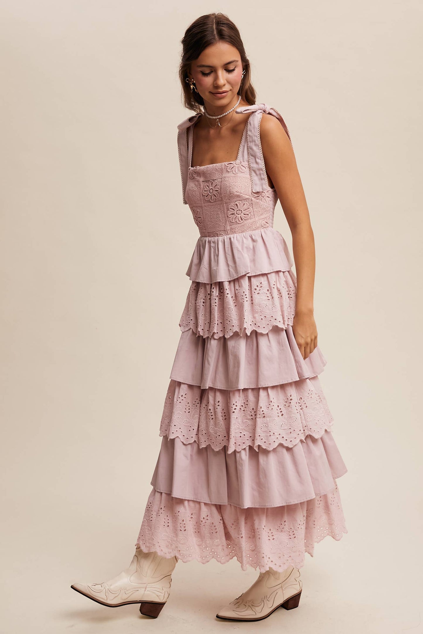 Jolene Embroidered Maxi