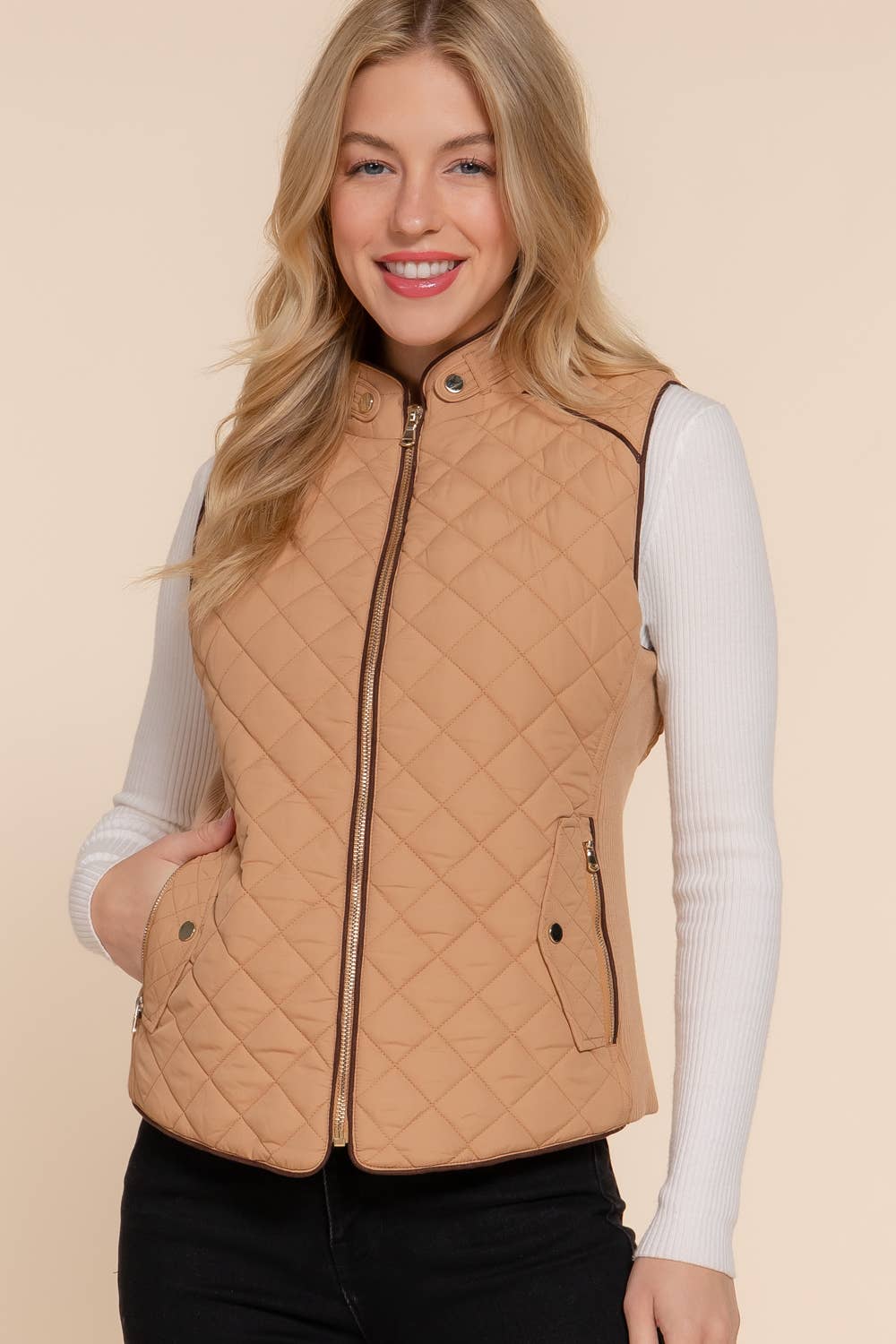 Laura Quilted Vest