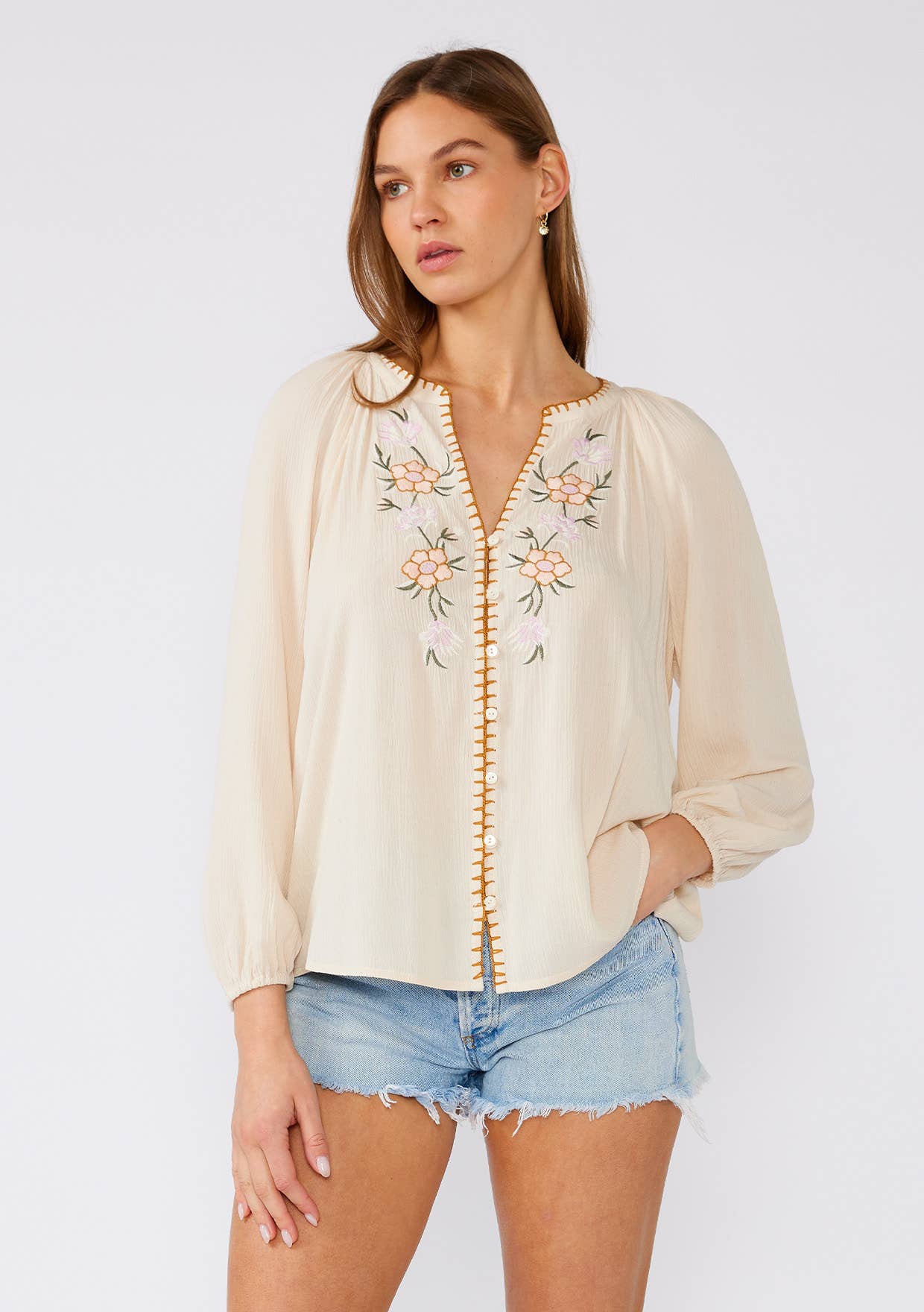 Ladonna Embroidered Blouse