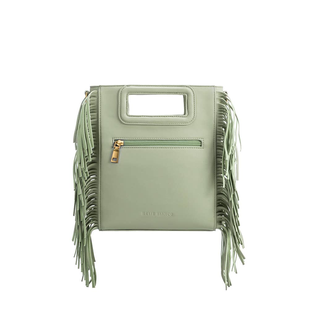 Jamie Recycled Vegan Crossbody Bag in Mint