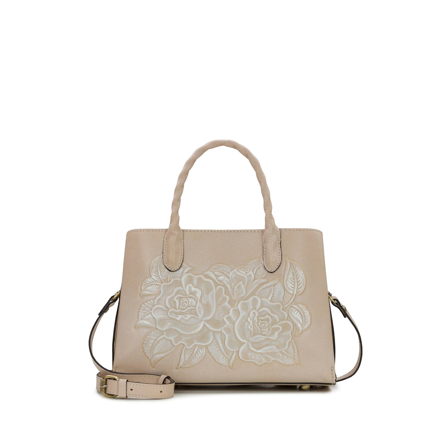 Patricia Nash Genovese Crossbody - Burnished Rose Tooled