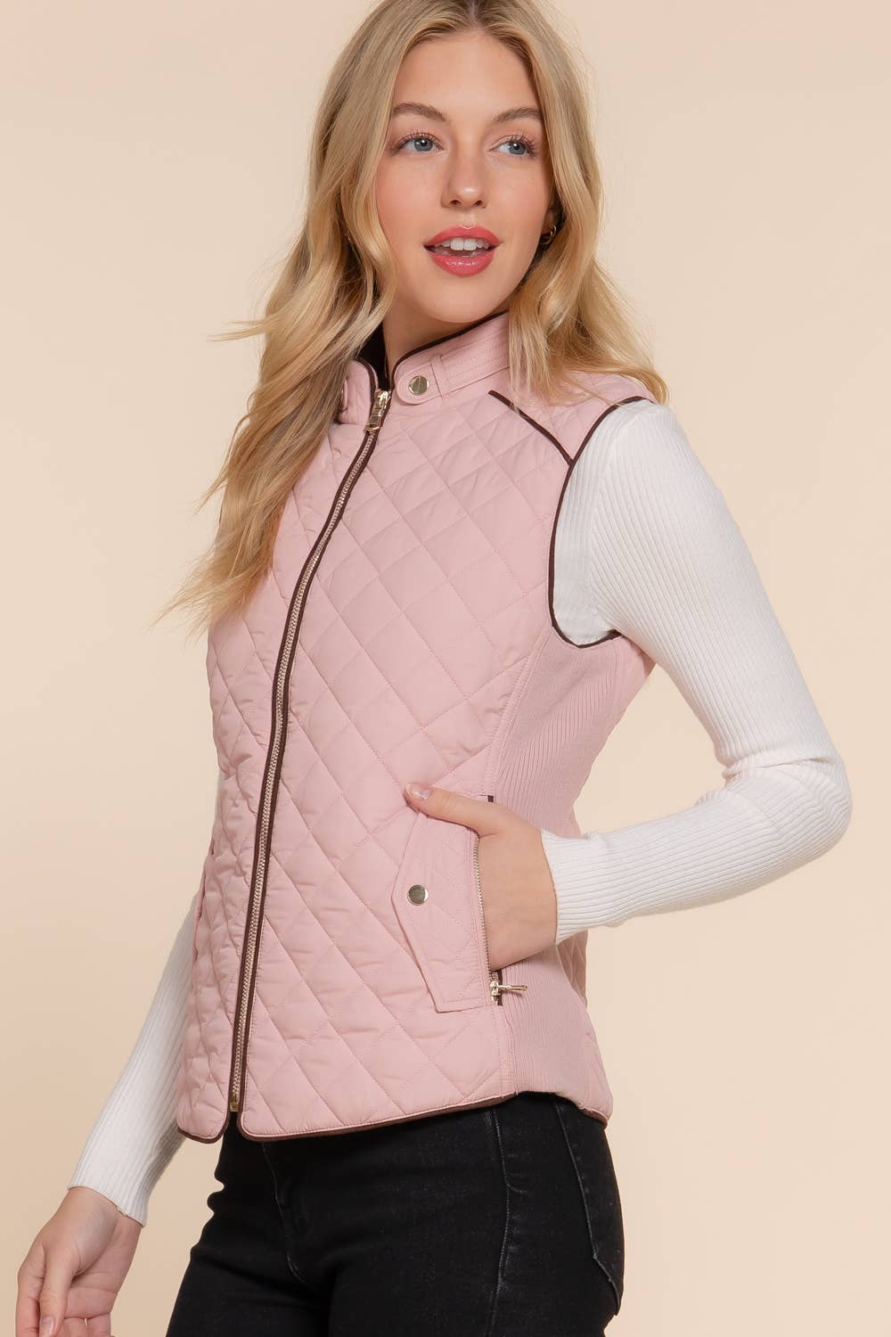 Laura Quilted Vest