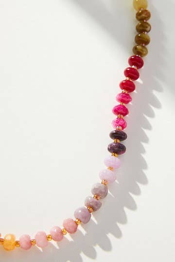 Rainbow Stone Necklace