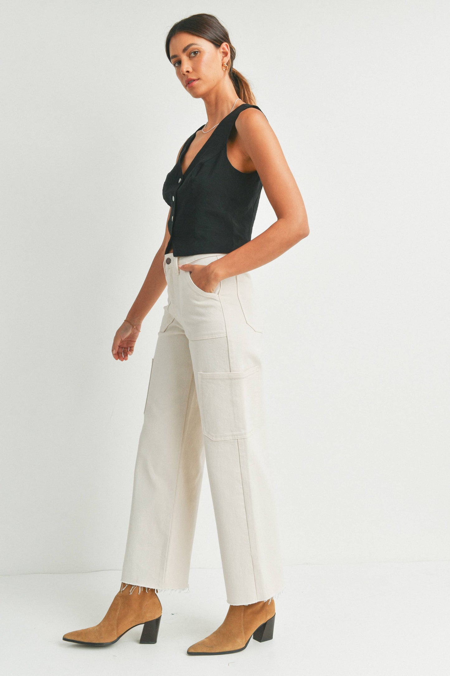 Oat Utility Straight Leg Jean