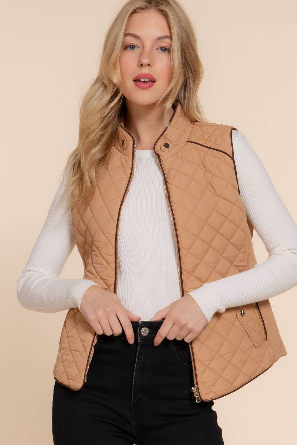 Laura Quilted Vest
