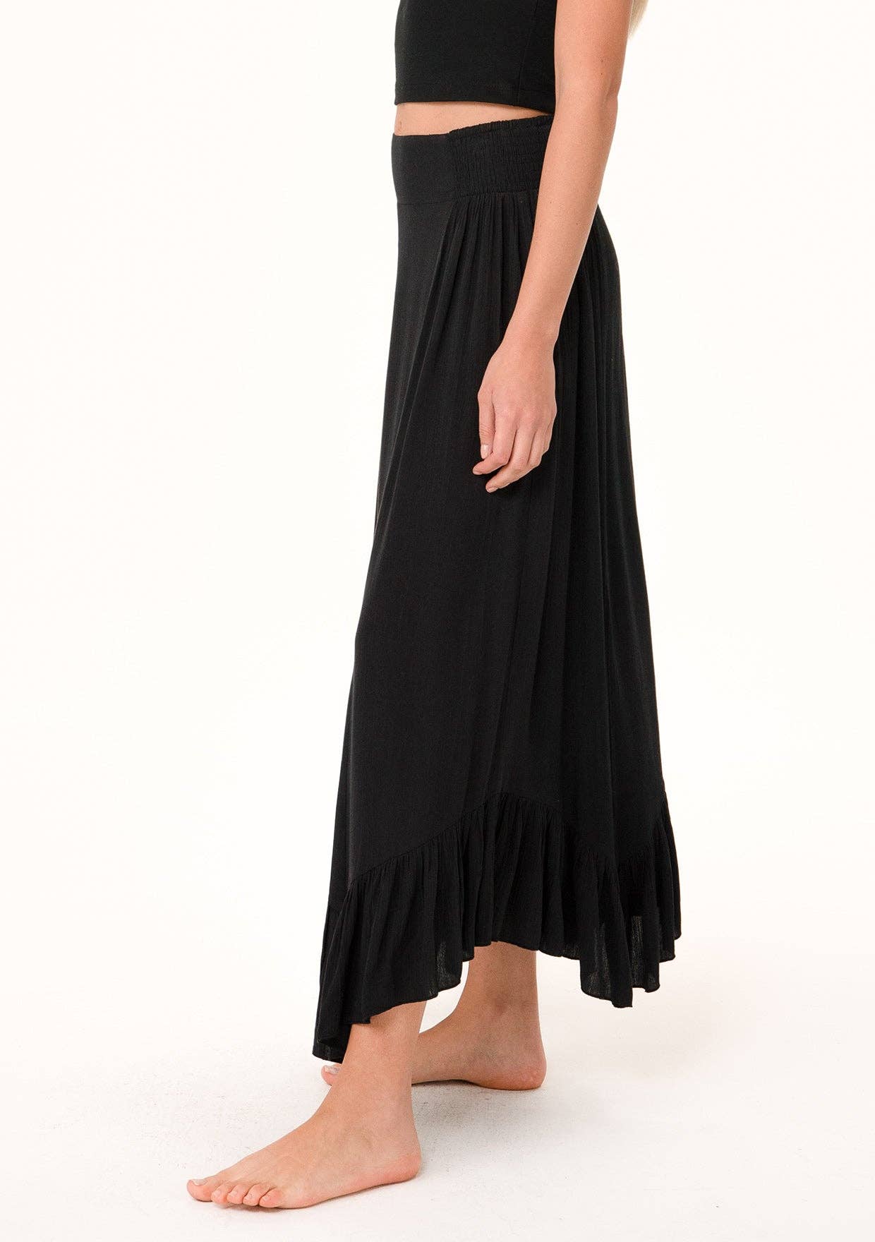 Lainey Ruffle Maxi Skirt