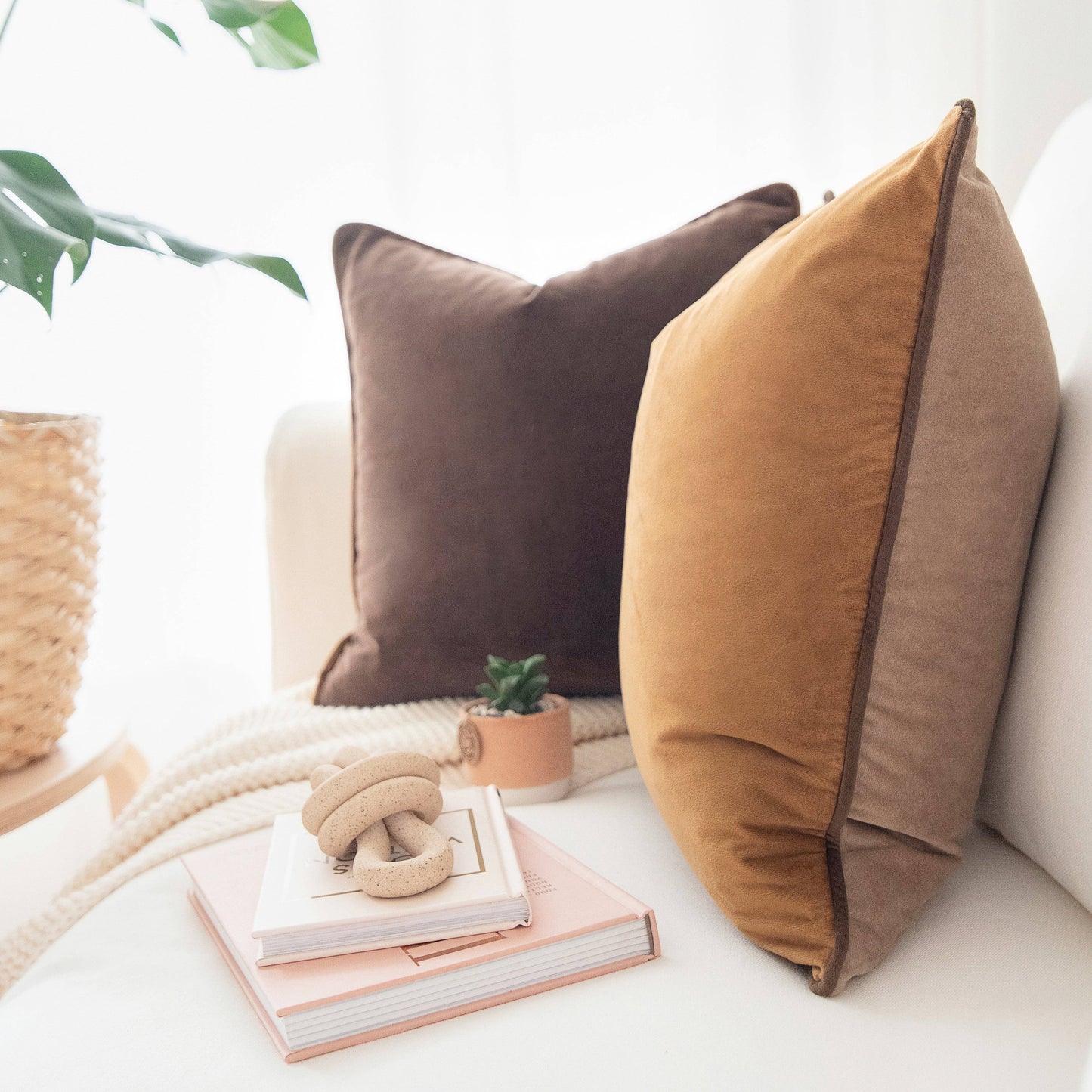 Rancho Mirage Velvet Pillow