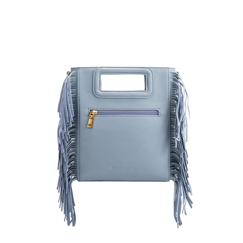 Jamie Recycled Vegan Crossbody Bag in Sky