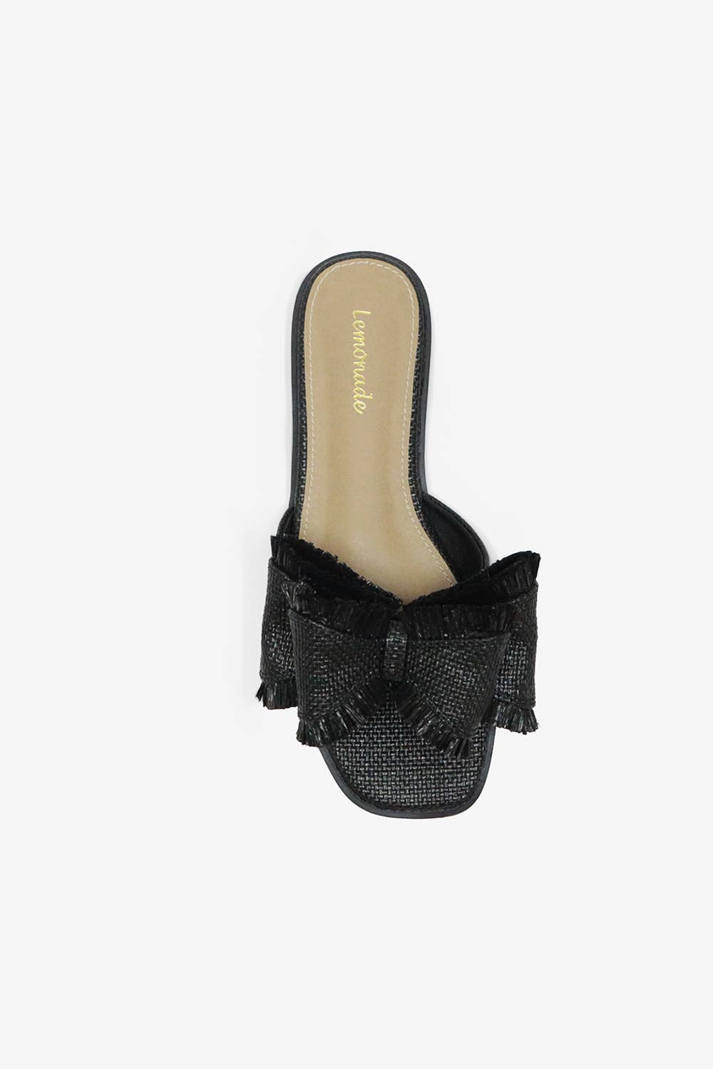Raffia Bow Sandal