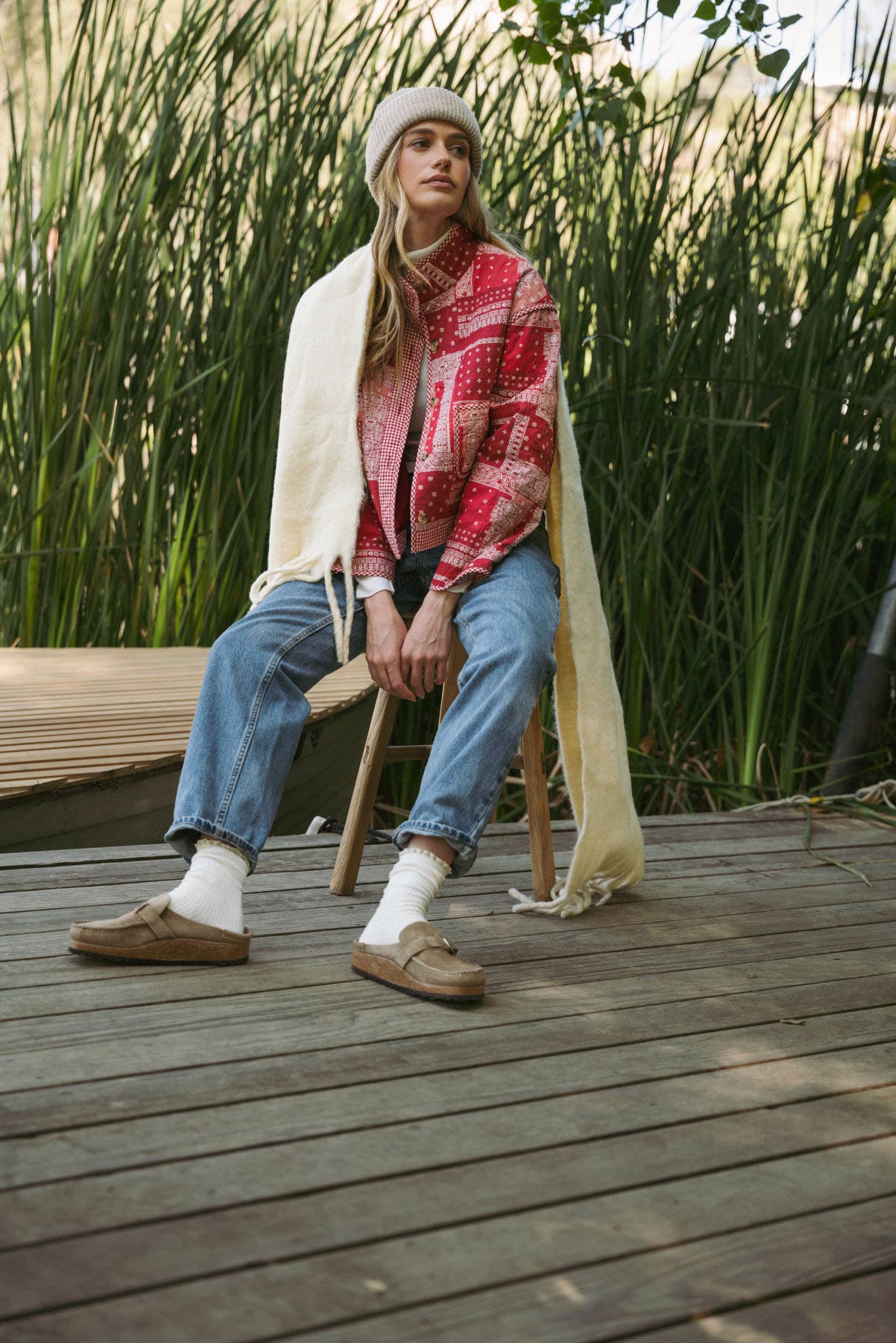 Bandana Patchwork Quilted Jacket