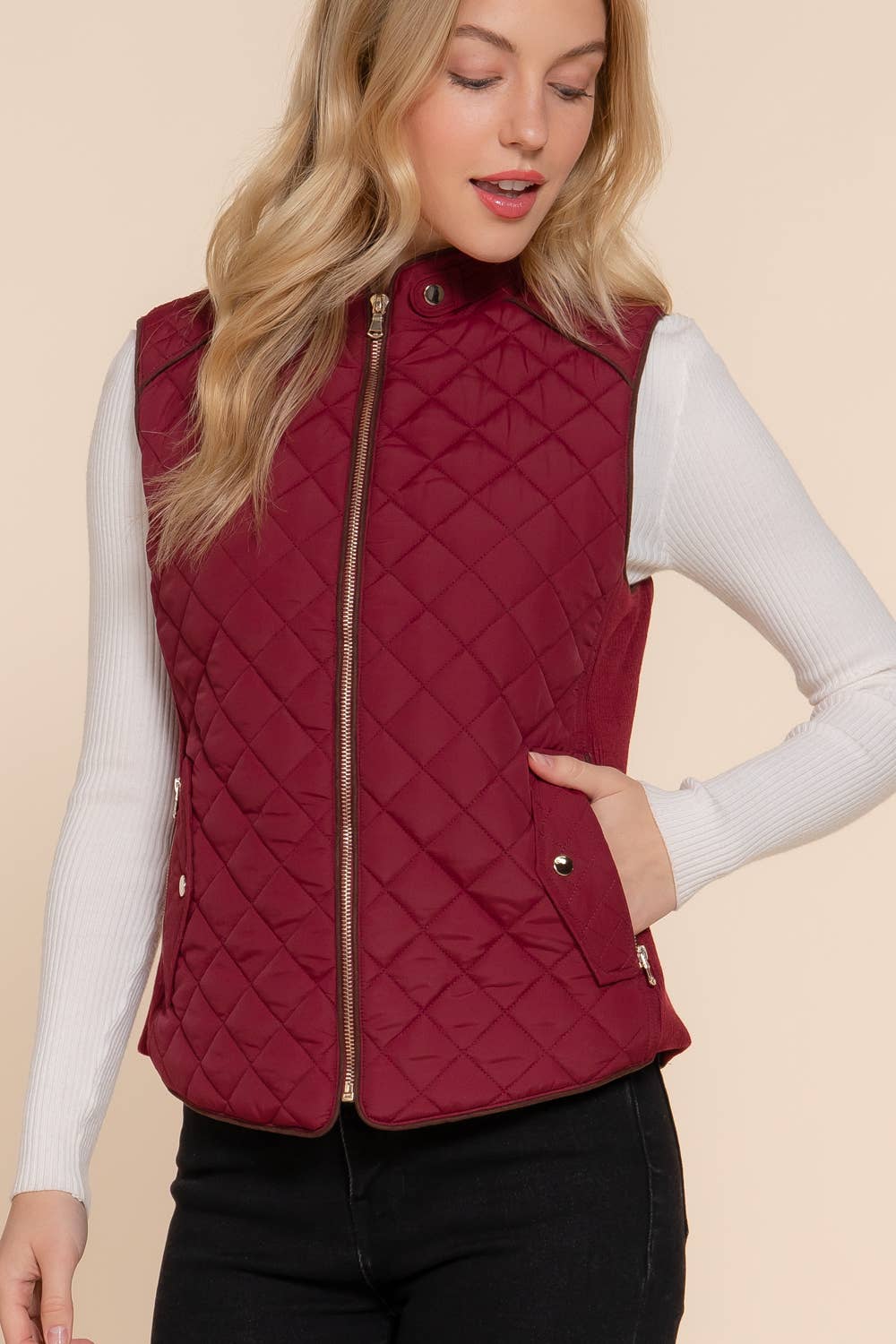 Laura Quilted Vest