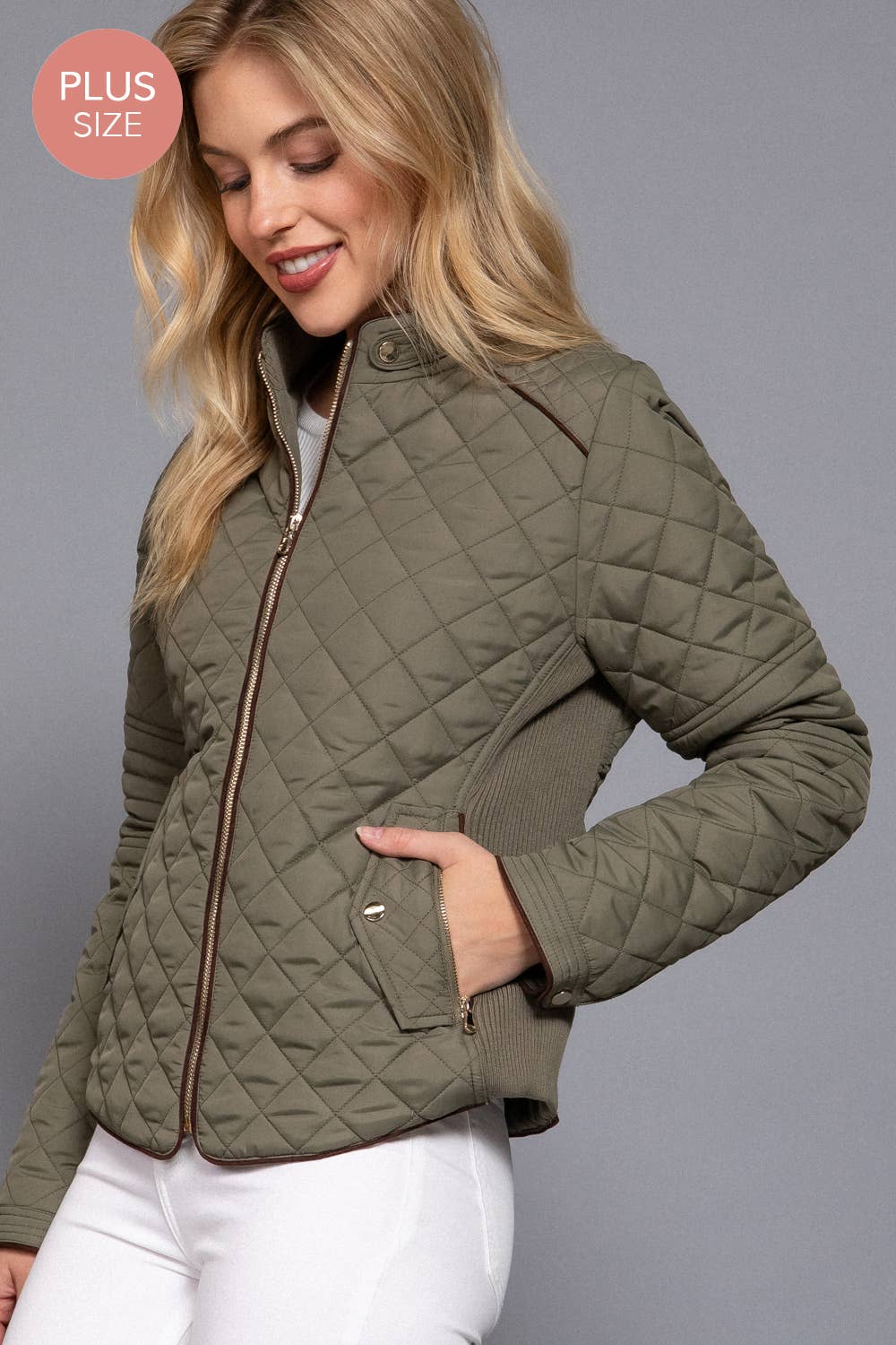Nancy Quilted Jacket- XL-2XL