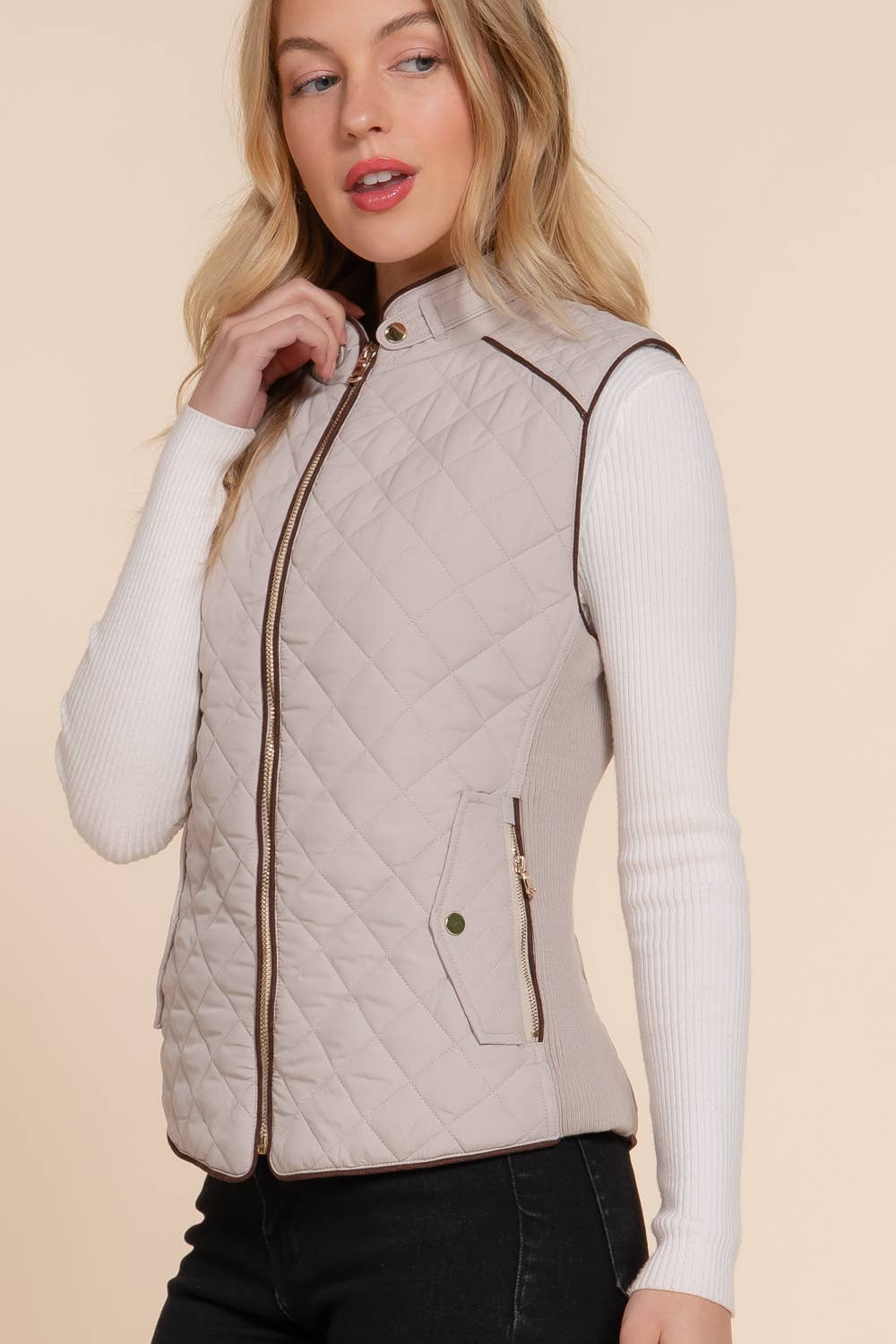 Laura Quilted Vest
