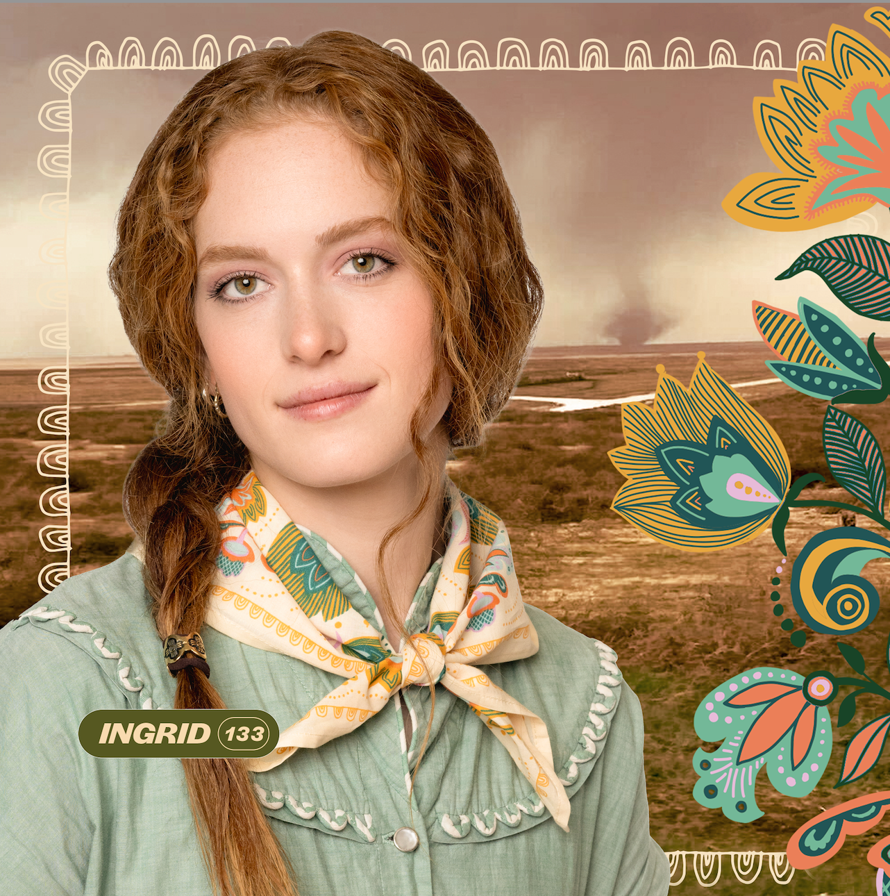 Ingrid’s Dreamscape Bandana