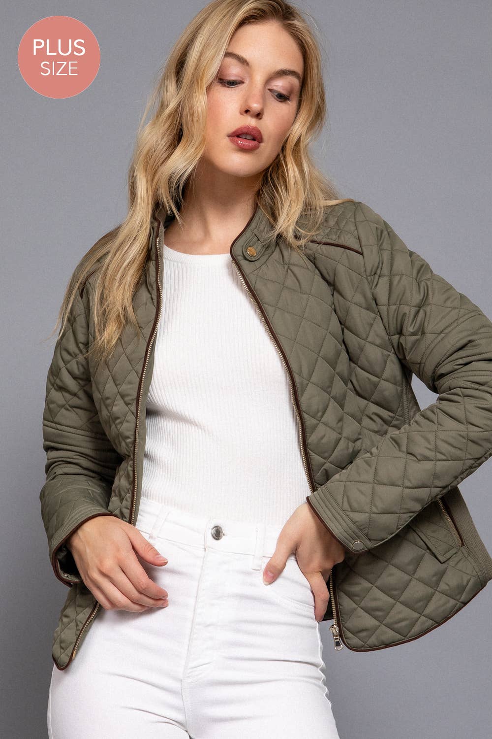 Nancy Quilted Jacket- XL-2XL
