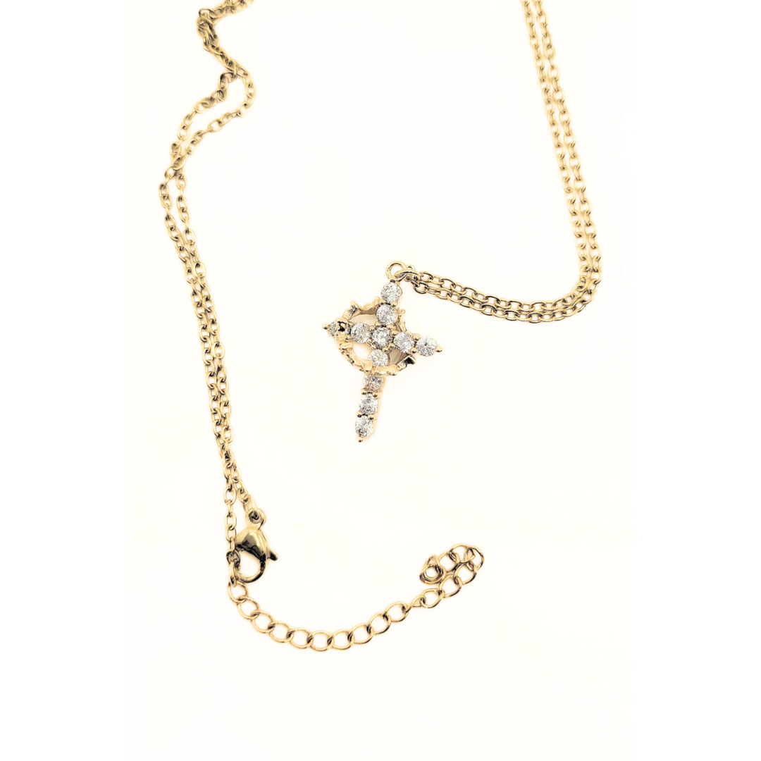 Cross Crown Necklace