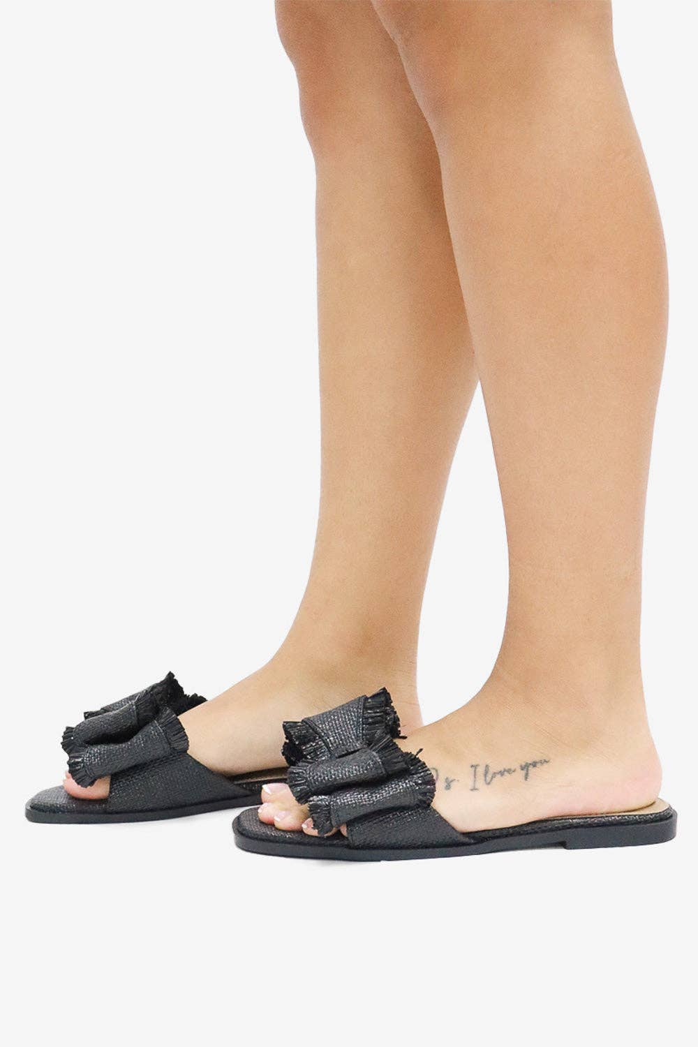 Raffia Bow Sandal