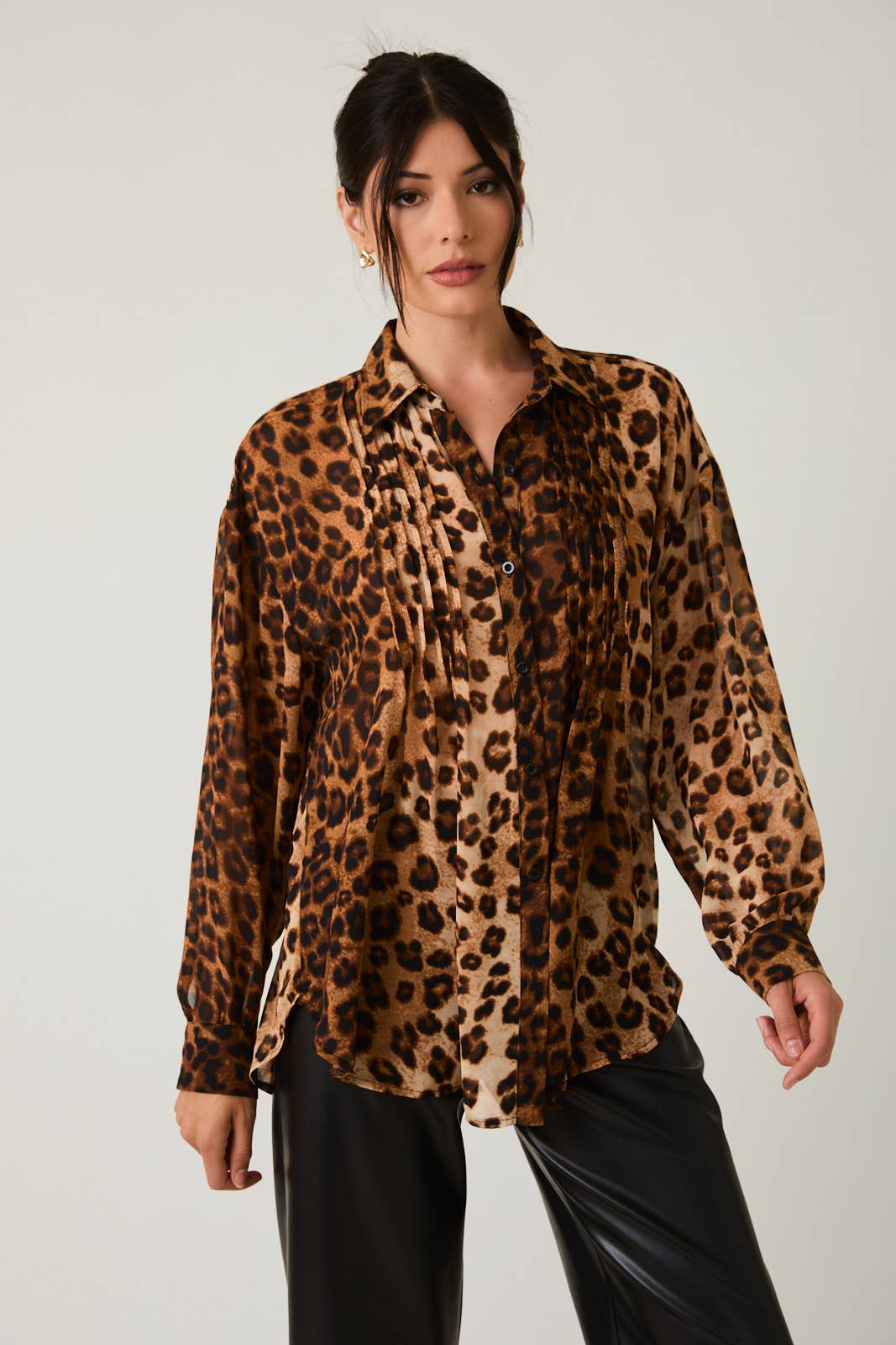 Leopard Blouse