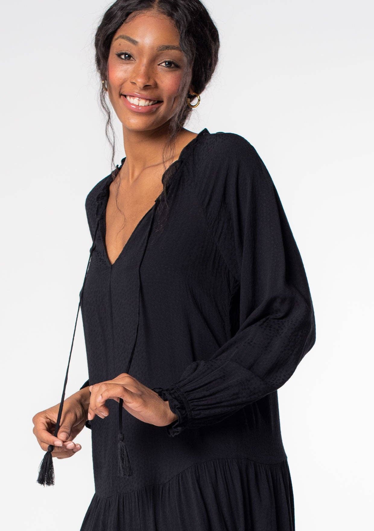 Olivia Bohemian Peasant Dress