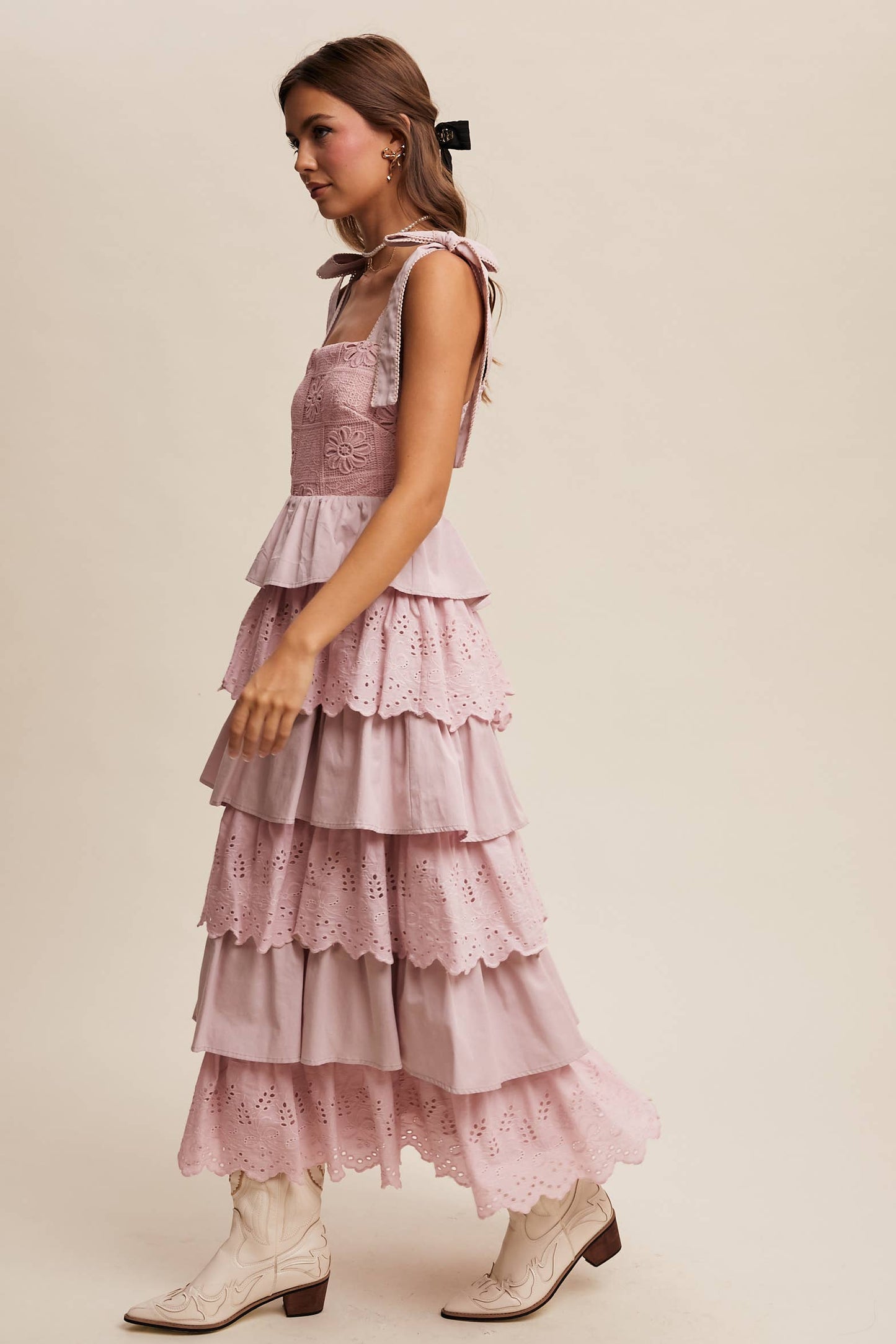 Jolene Embroidered Maxi