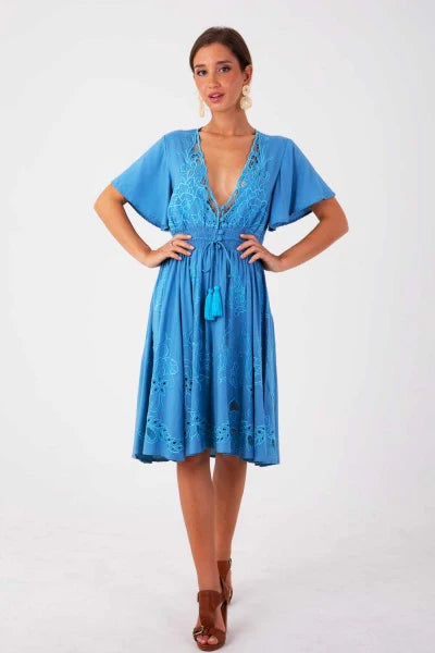 sardinian midi dress Sardinia Midi Dress S