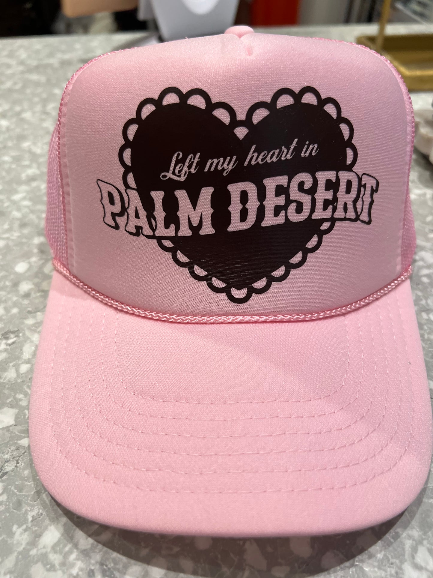 Left My Heart In Palm Desert Trucker