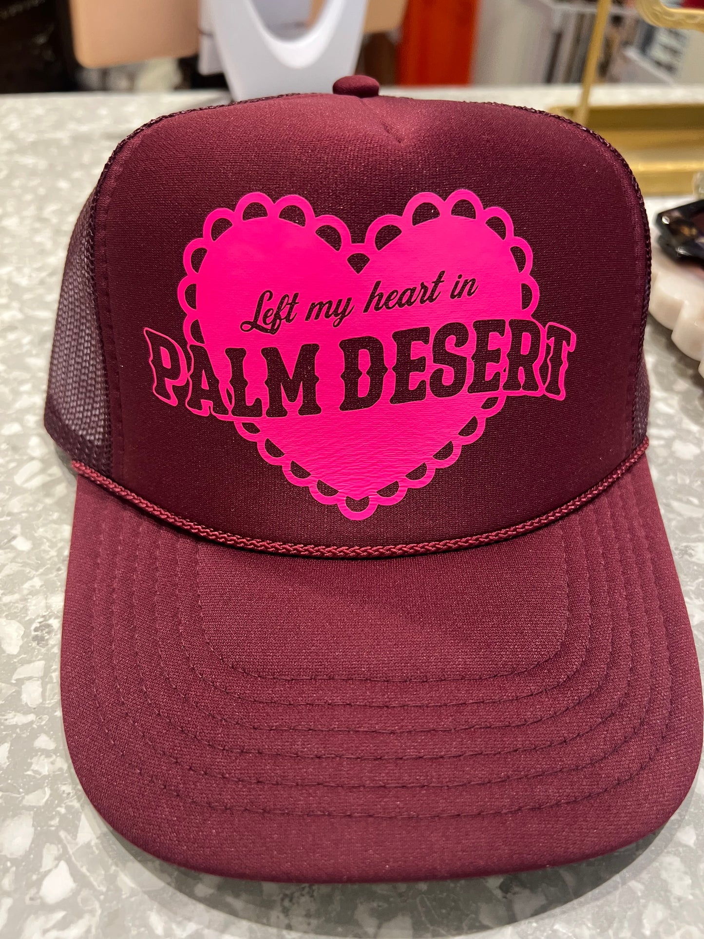 Left My Heart In Palm Desert Trucker