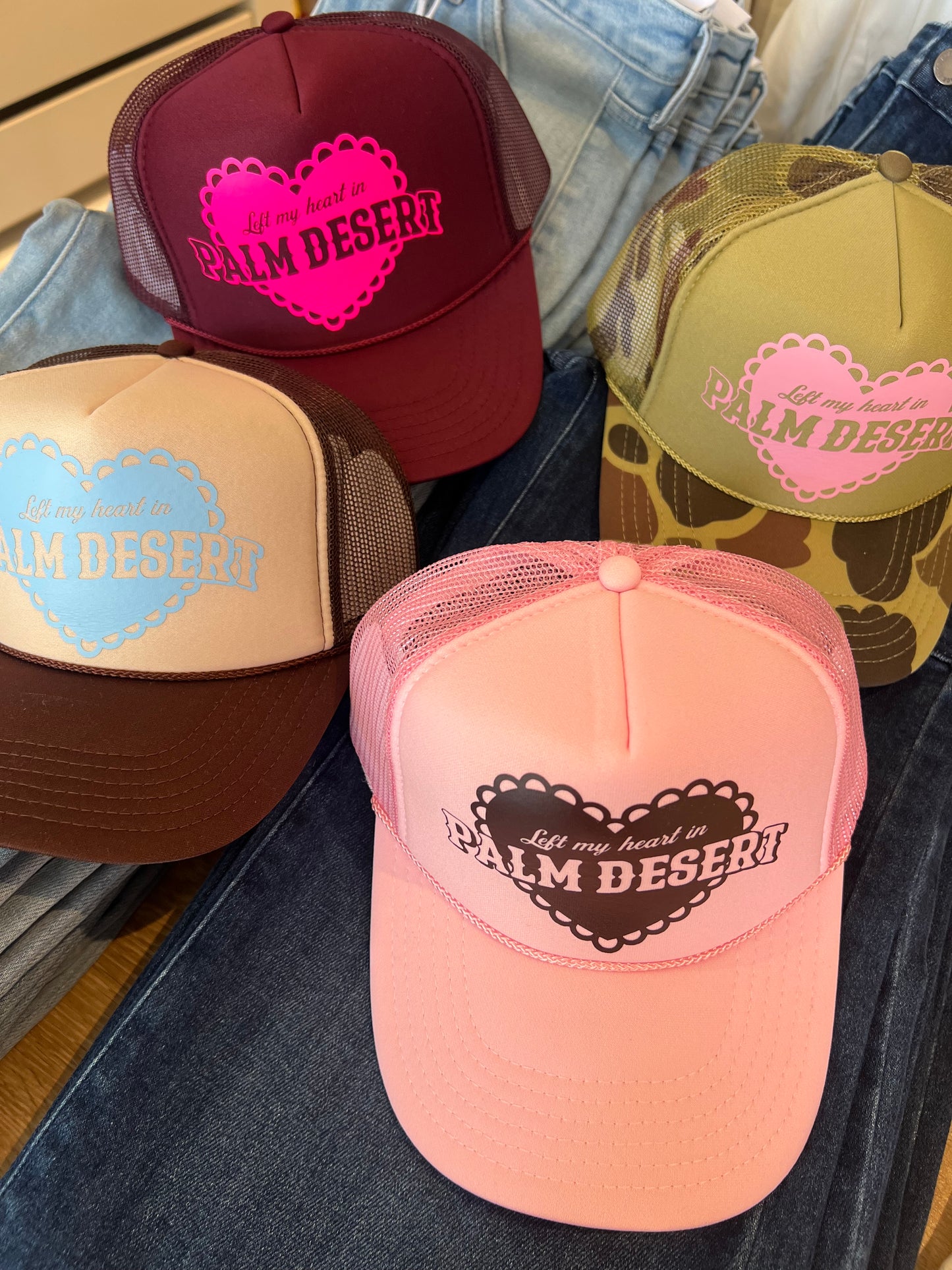 Left My Heart In Palm Desert Trucker