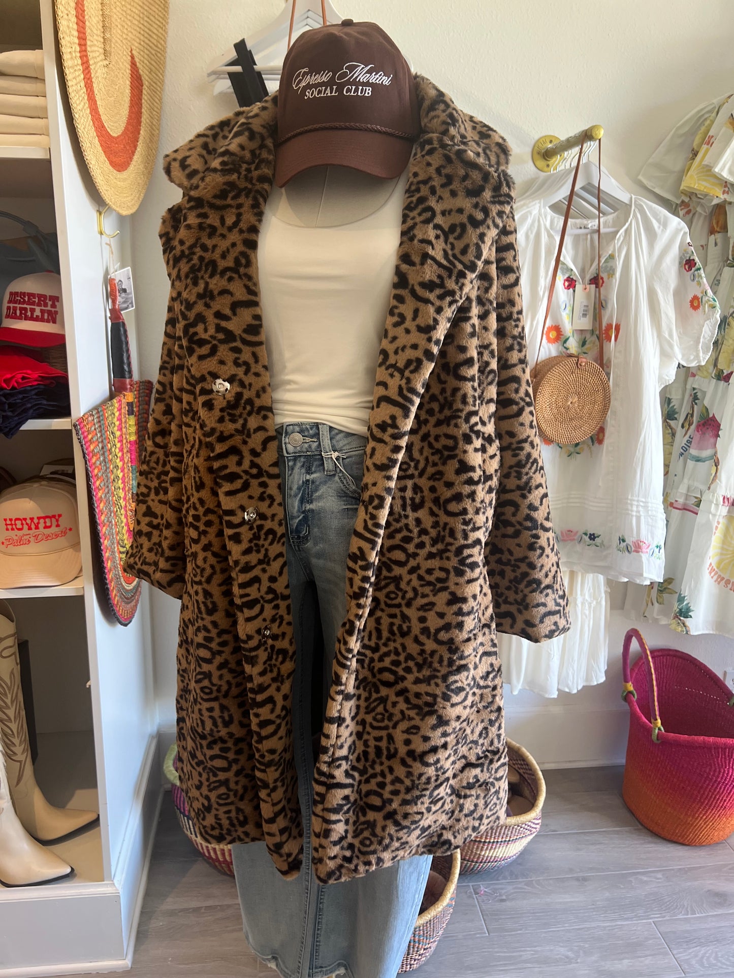 Posh Faux Fur Coat