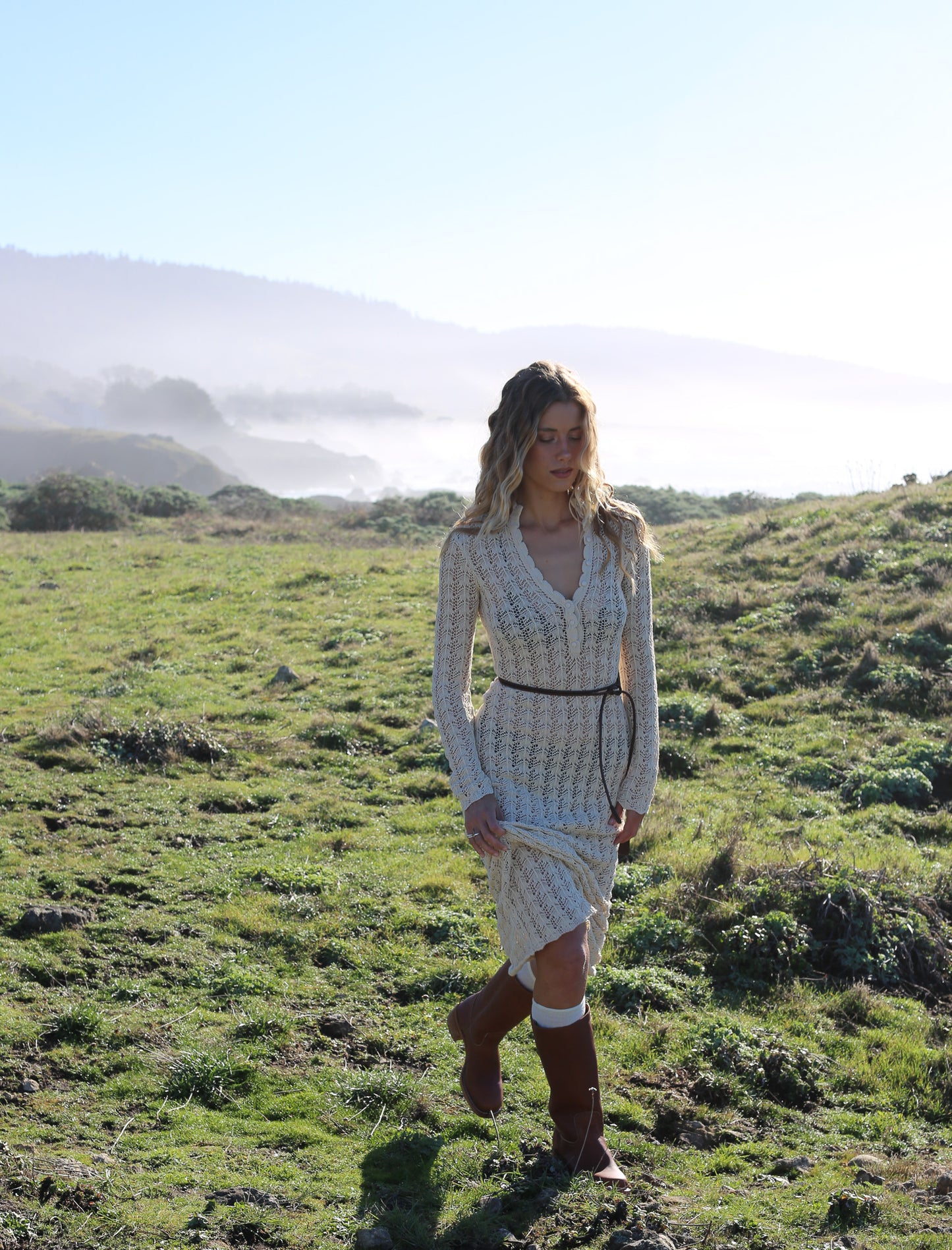 Ventura Crochet Maxi Dress
