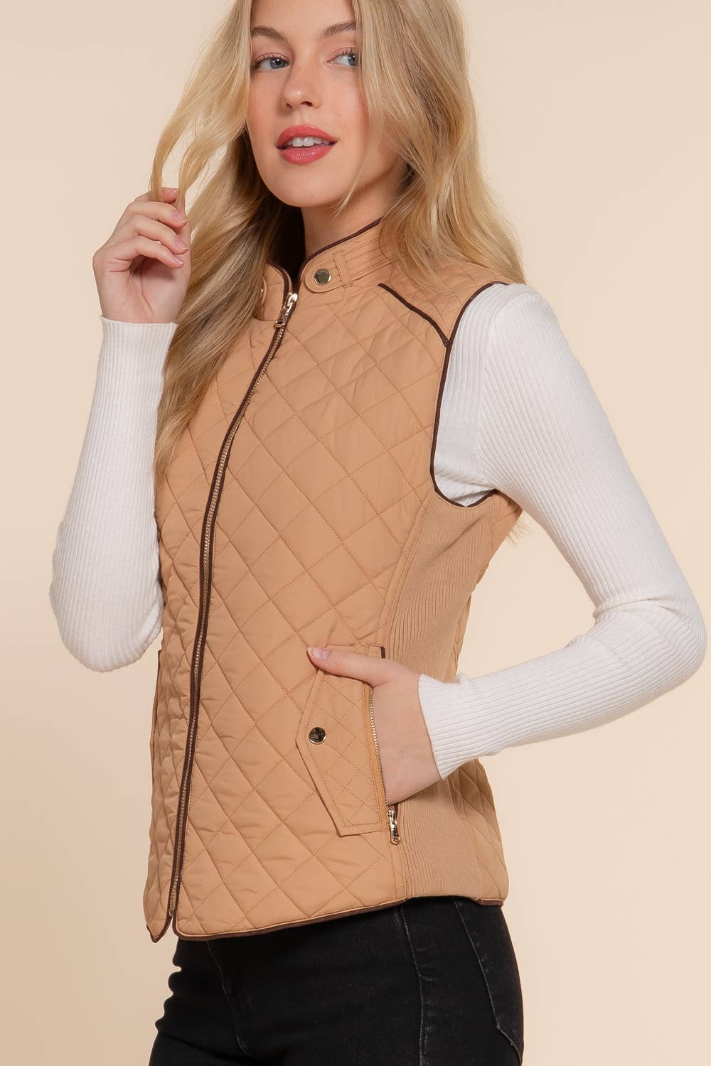 Laura Quilted Vest