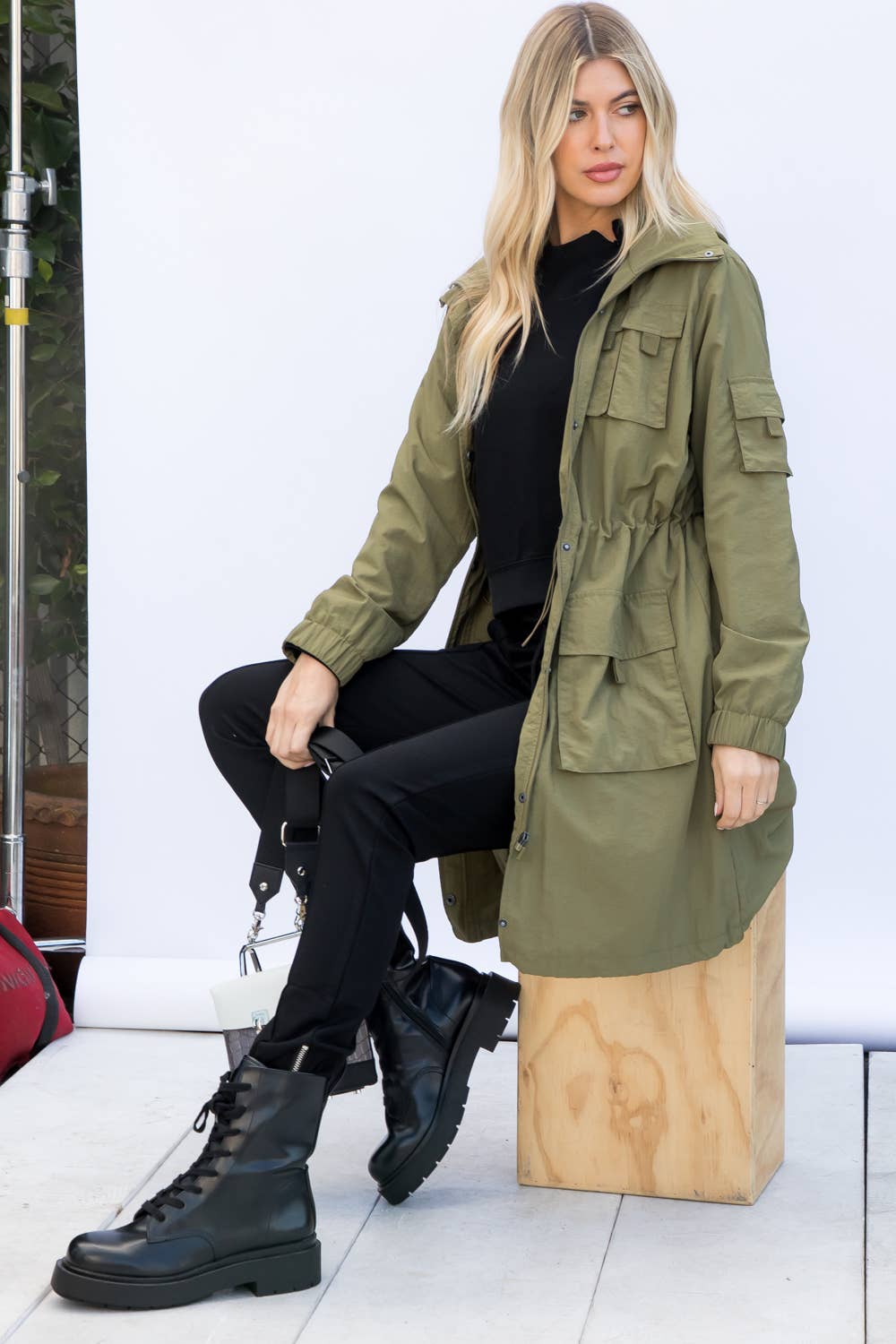 Anorak Hooded Windbreaker