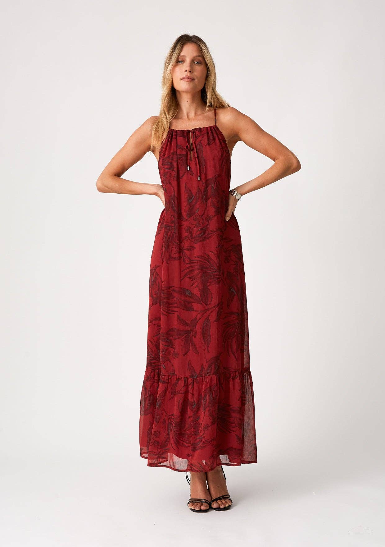 Kiriana Halter Maxi Dress