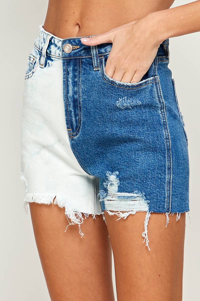 Rebel- Stretch Mom Shorts
