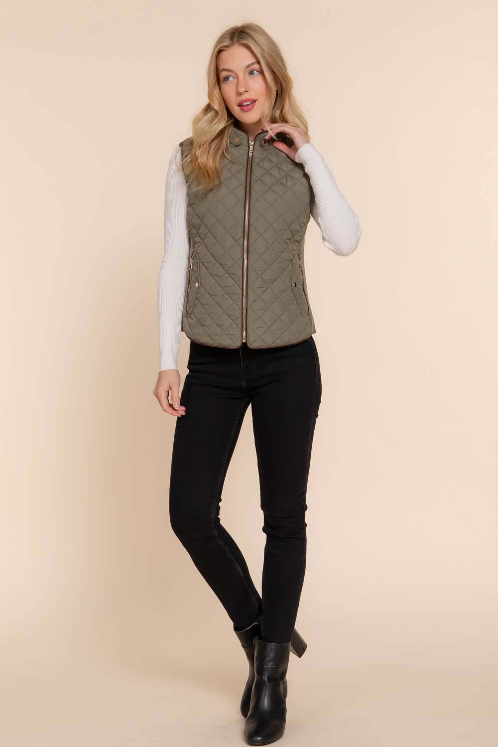 Laura Quilted Vest