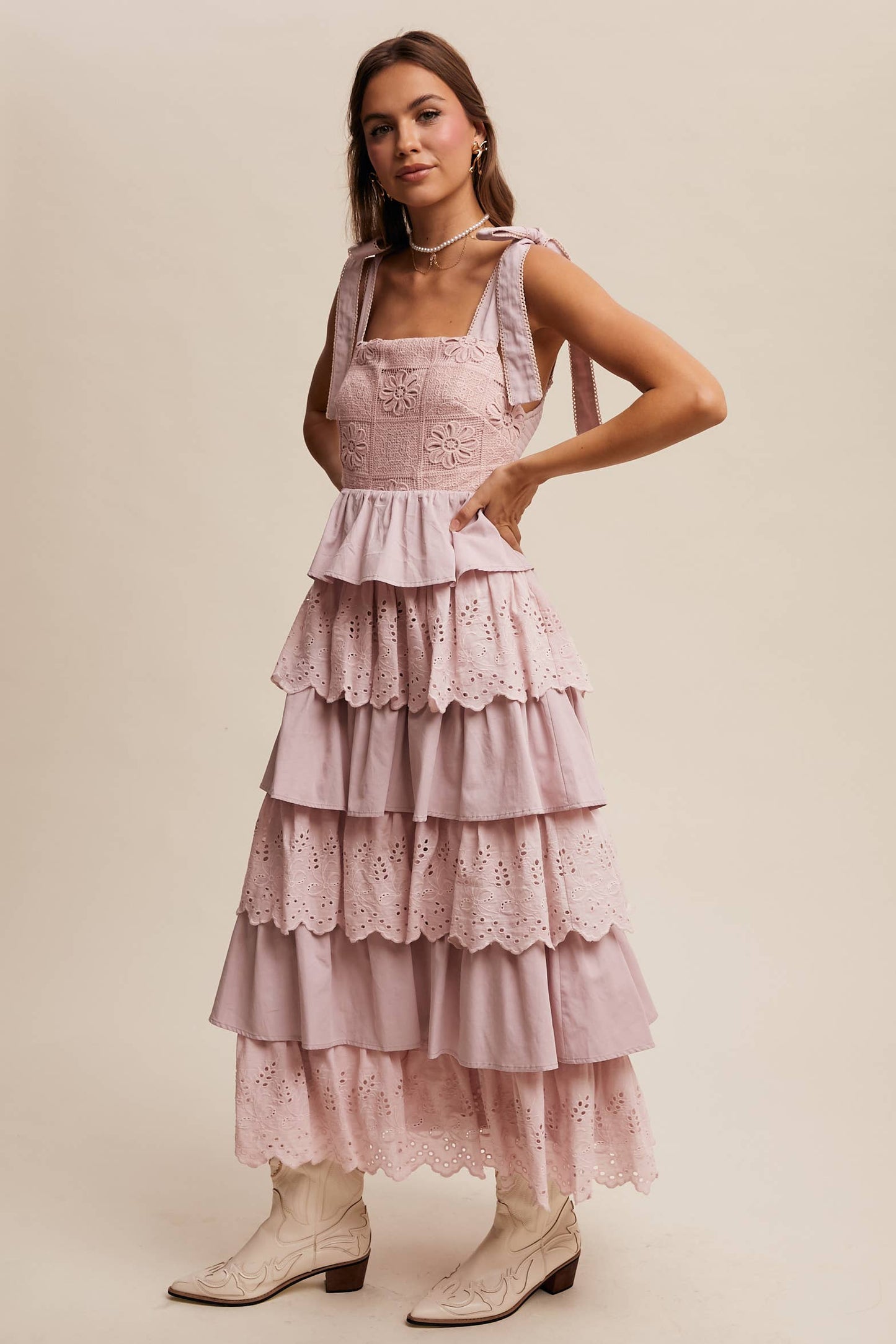 Jolene Embroidered Maxi