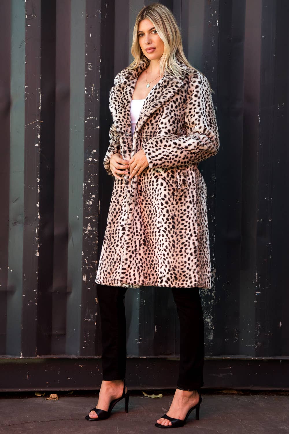 Posh Faux Fur Coat