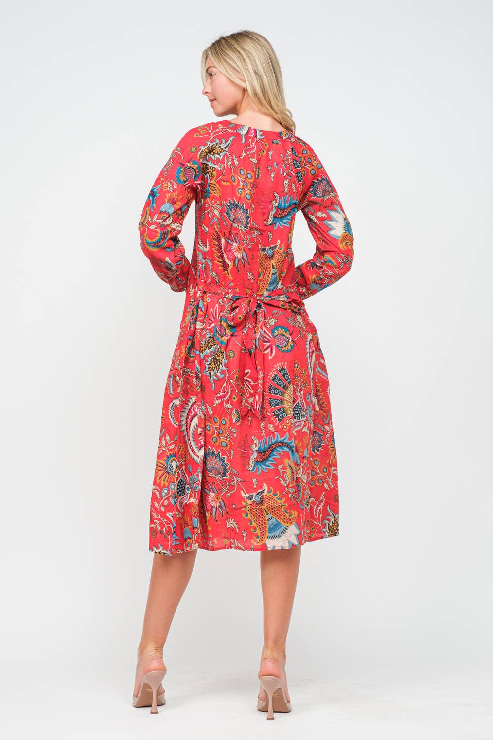 Caren Printed Dress