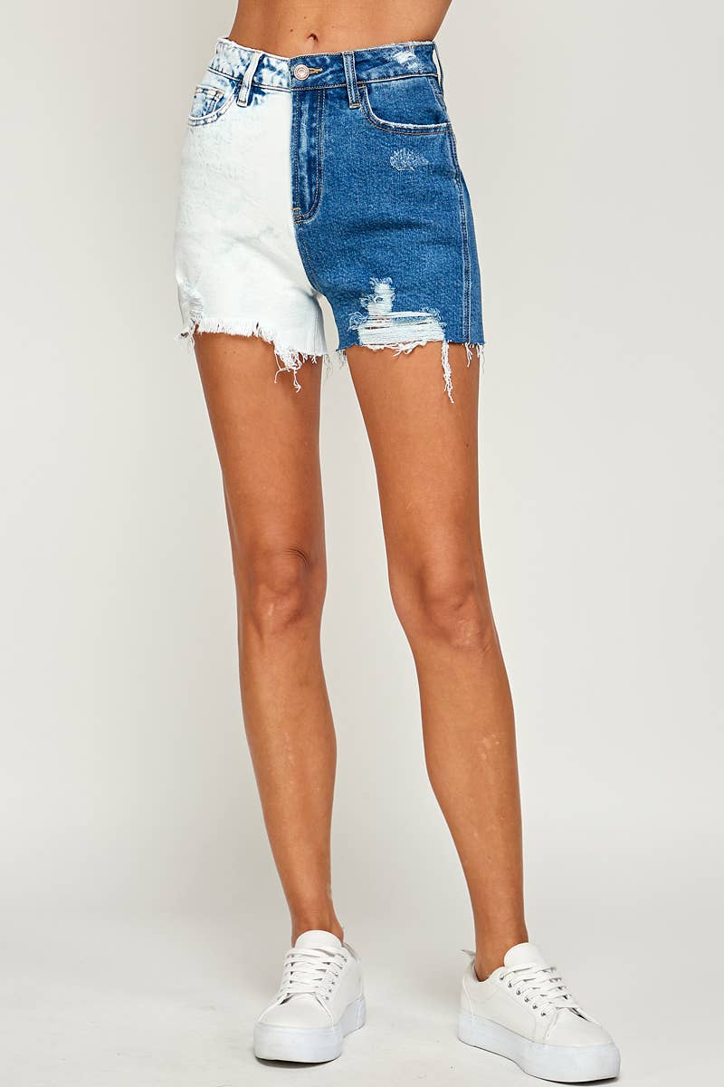 Rebel- Stretch Mom Shorts