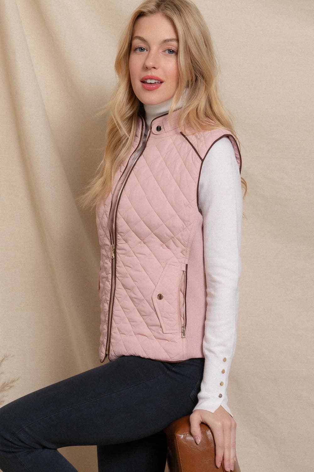 Laura Quilted Vest