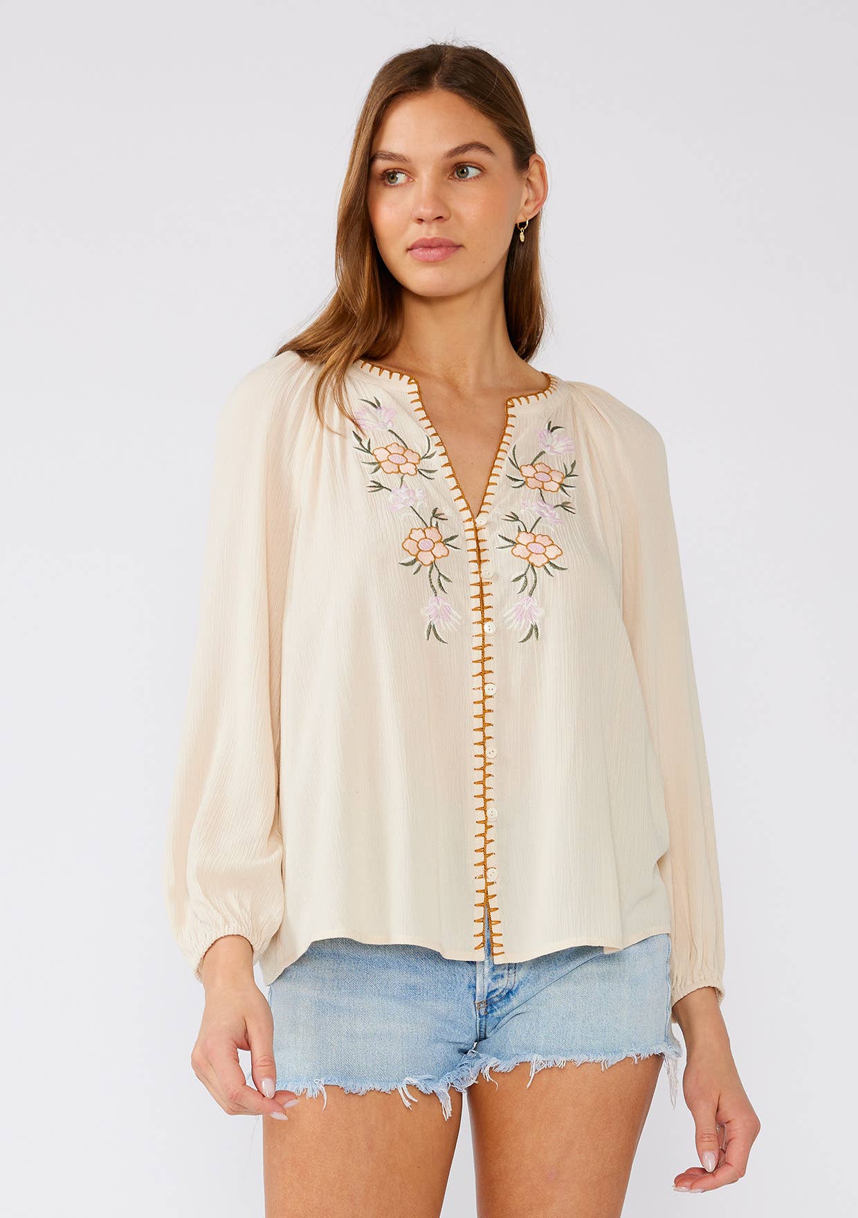Ladonna Embroidered Blouse