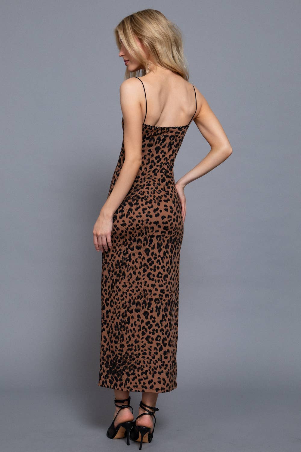 Leopard Print Cami Maxi
