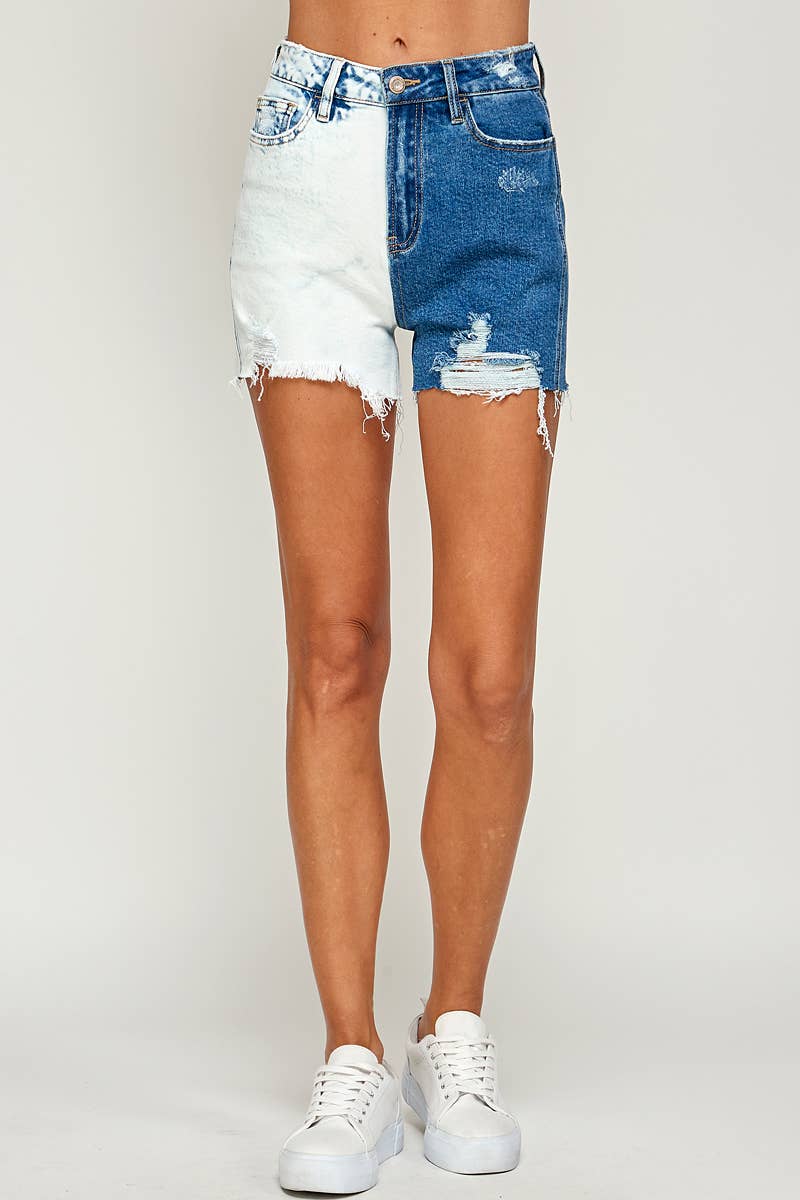 Rebel- Stretch Mom Shorts